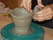 原宿の中心で陶芸教室