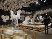 「JOMO-T,縄文×Tシャツアート展」が開幕、31日までラフォーレで