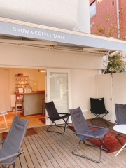 地元 神宮前で話題のオーガニックカフェ「SNOW AND COFFEE TABLE」